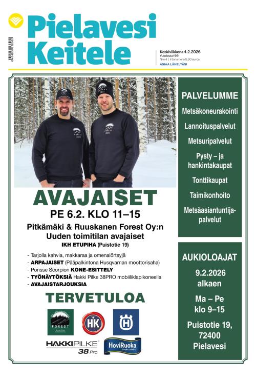 Pielavesi-Keitele 4.2.2026