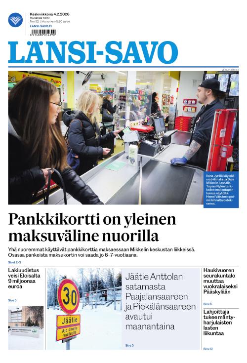 Länsi-Savo 4.2.2026