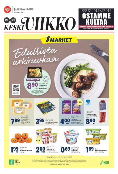 KS Keskiviikko (Kouvolan Sanomat ja Kymen Sanomat -liitteet) 4.2.2026