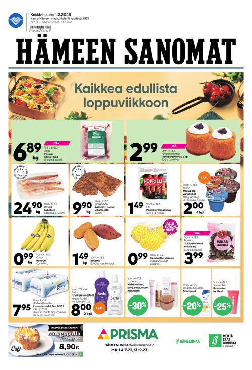 Hämeen Sanomat 4.2.2026