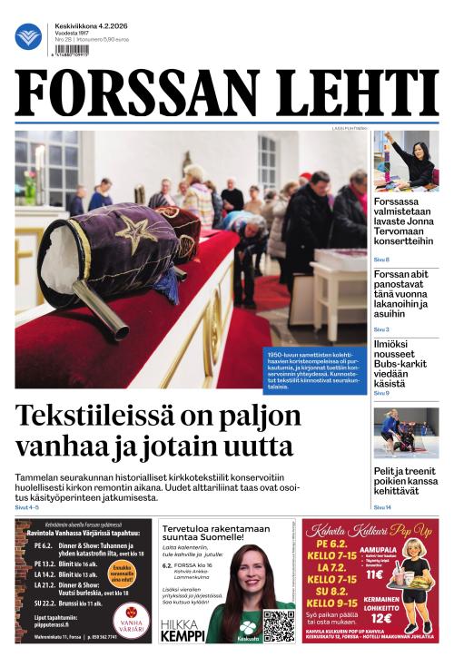 Forssan Lehti 4.2.2026