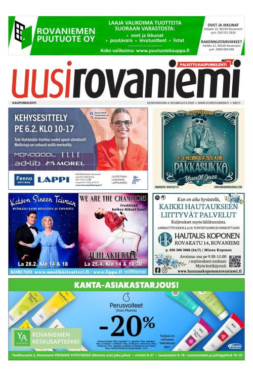 Uusi Rovaniemi 4.2.2026
