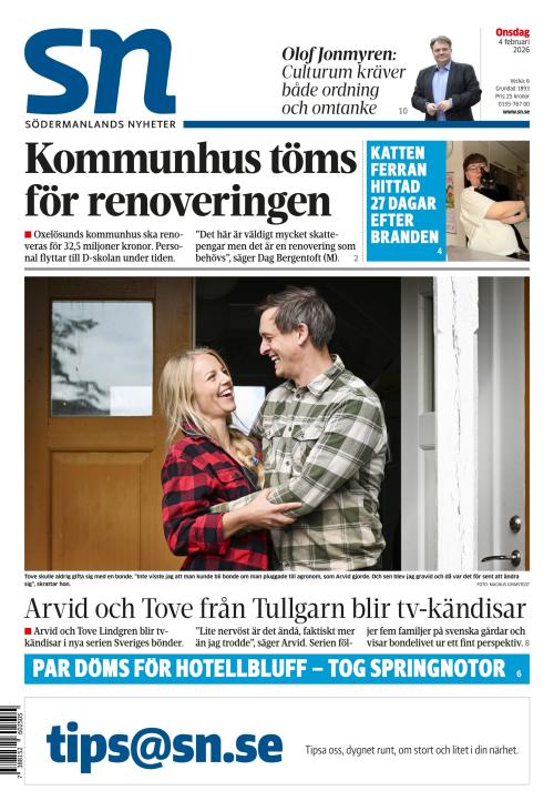 Södermanlands Nyheter 4.2.2026