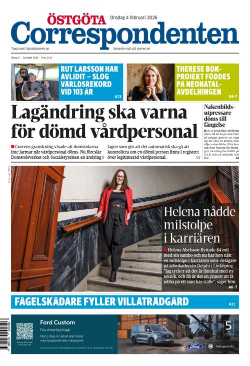 Östgöta Correspondenten 4.2.2026