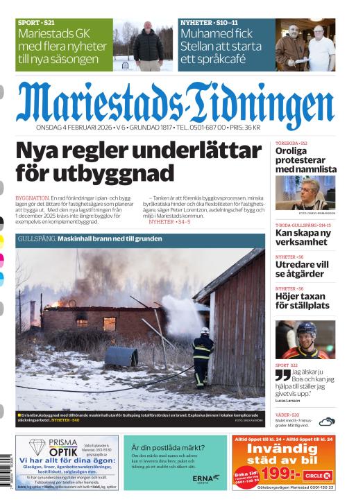 Mariestads-Tidningen 4.2.2026