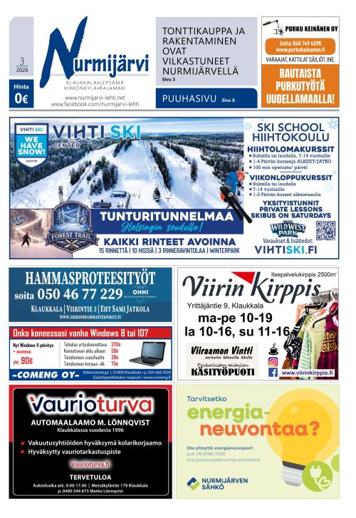 Nurmijärvi-lehti 5.2.2026
