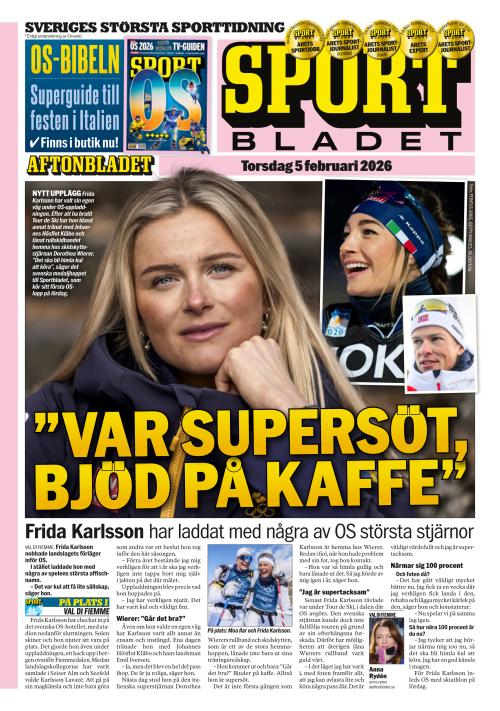 Aftonbladet Sportbladet 5.2.2026