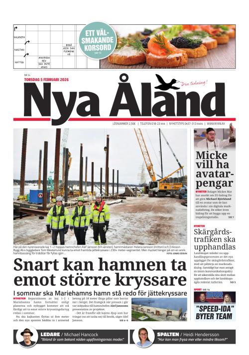 Nya Åland 5.2.2026