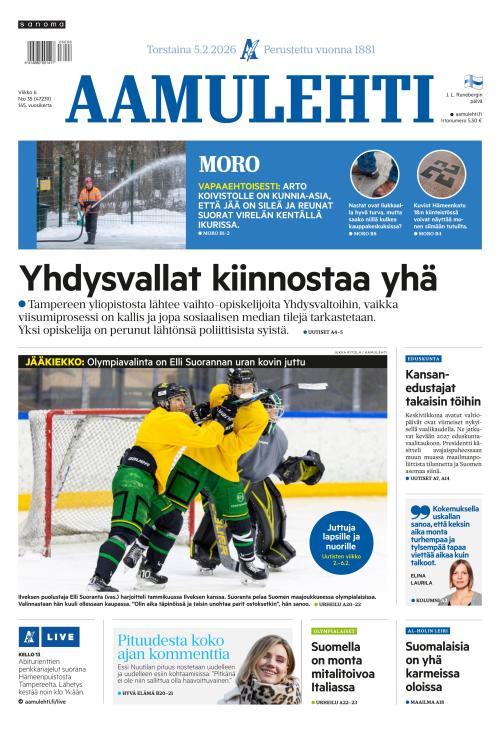 Aamulehti 5.2.2026