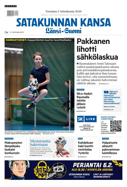 Satakunnan Kansa Länsi-Suomi 5.2.2026