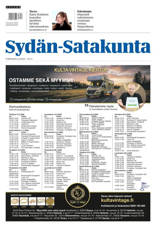 Sydän-Satakunta ja Jokilaakso 5.2.2026