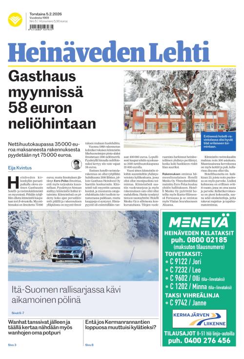 Heinäveden lehti 5.2.2026