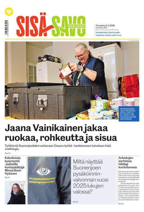 Paikallislehti Sisä-Savo 5.2.2026