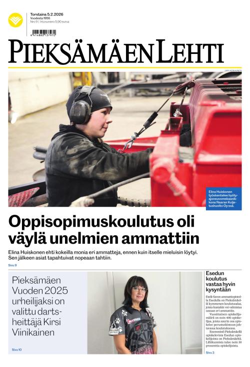Pieksämäen lehti 5.2.2026