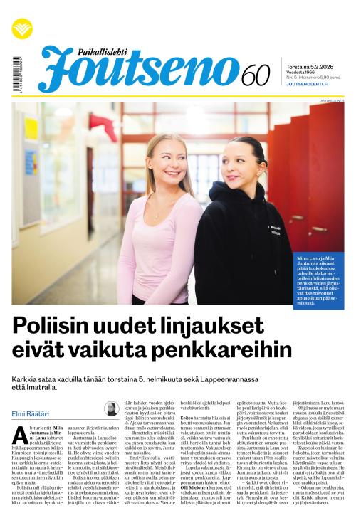 Paikallislehti Joutseno 5.2.2026