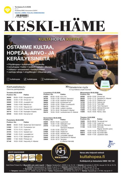 Keski-Häme 5.2.2026