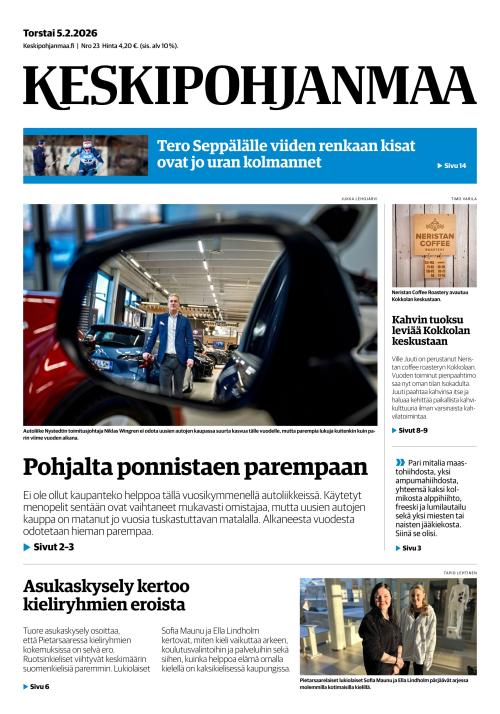 Keskipohjanmaa 5.2.2026