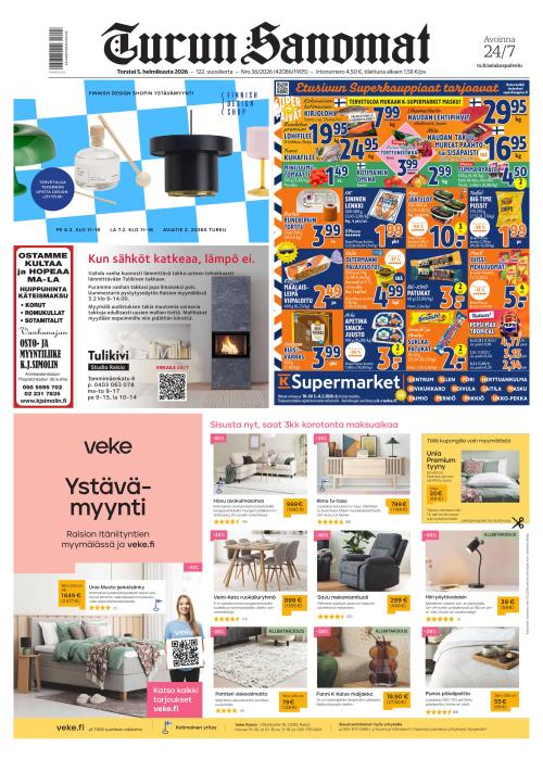 Turun Sanomat 5.2.2026