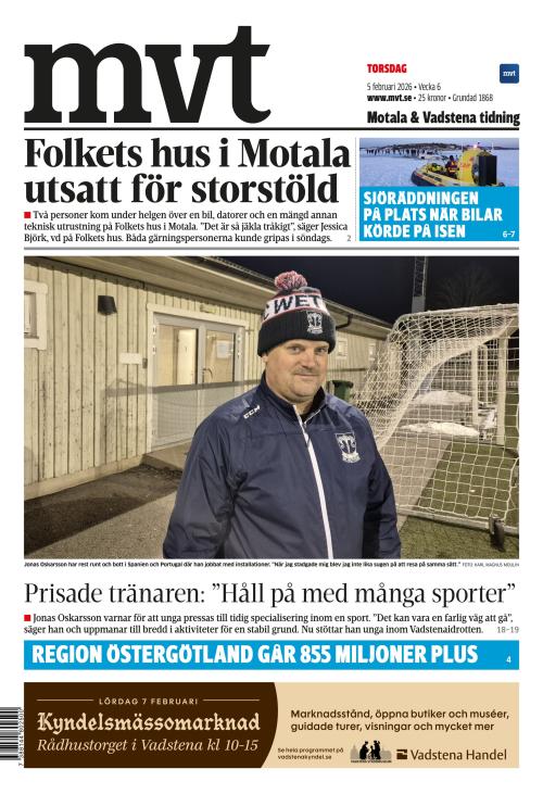Motala Vadstena Tidning 5.2.2026