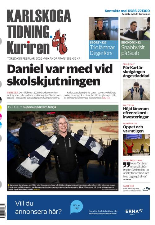 Karlskoga Tidning-Kuriren 5.2.2026