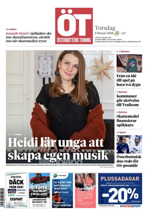 Österbottens Tidning 5.2.2026