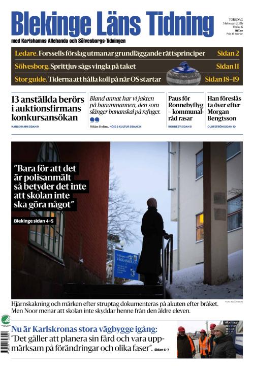 Blekinge Läns Tidning 5.2.2026