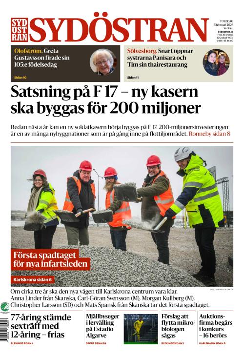 Sydöstran 5.2.2026