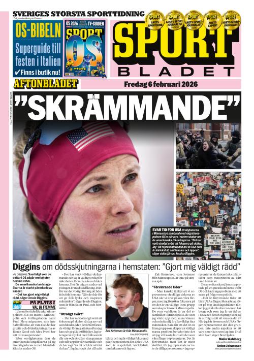 Aftonbladet Sportbladet 6.2.2026