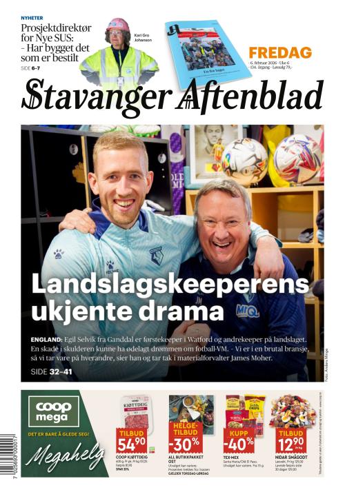 Stavanger Aftenblad 6.2.2026