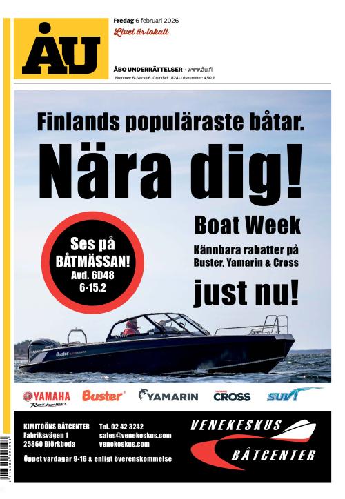 Åbo Underrättelser 6.2.2026