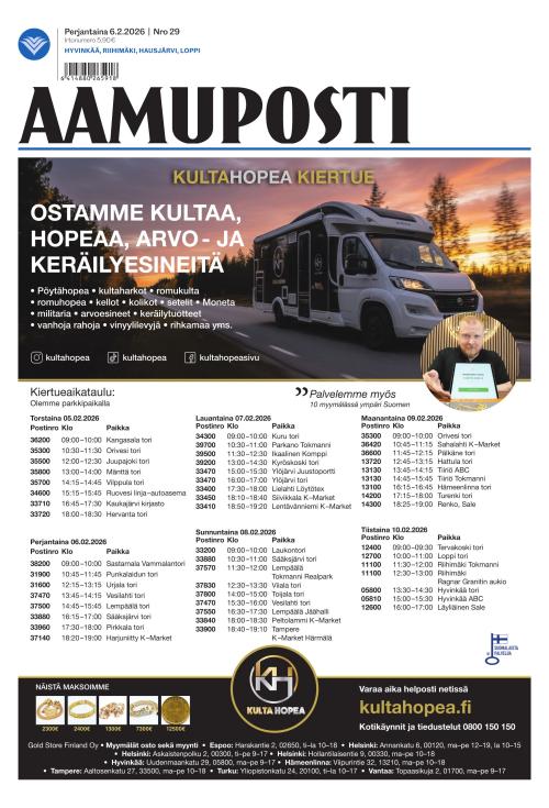 Aamuposti 6.2.2026