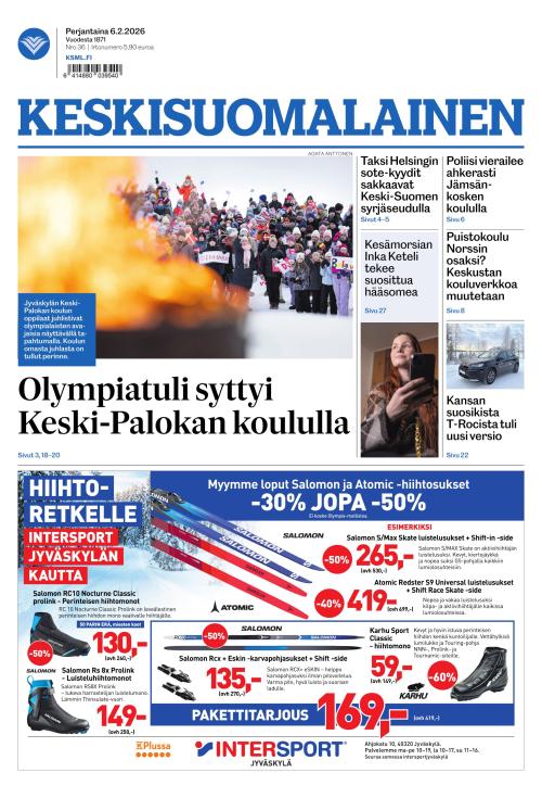 Keskisuomalainen 6.2.2026