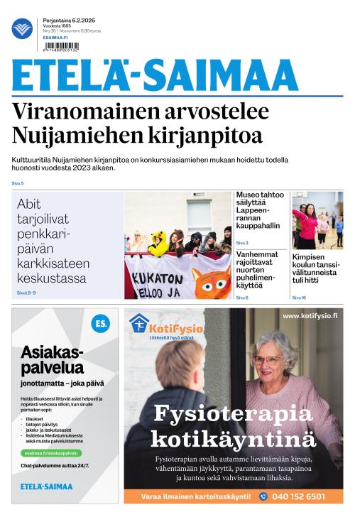 Etelä-Saimaa 6.2.2026