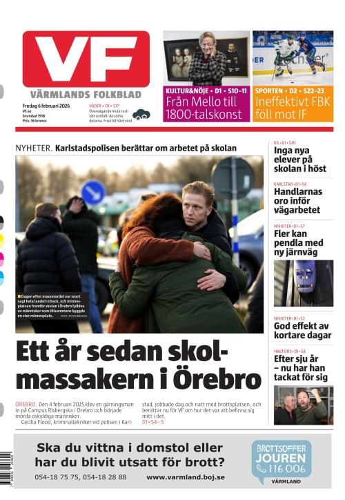 Värmlands Folkblad 6.2.2026