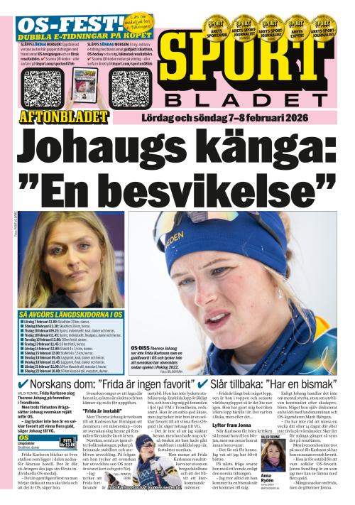 Aftonbladet Sportbladet 7.2.2026