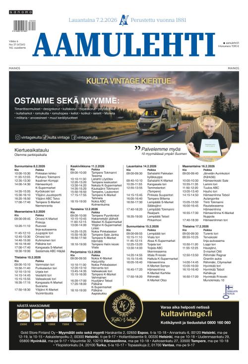Aamulehti 7.2.2026