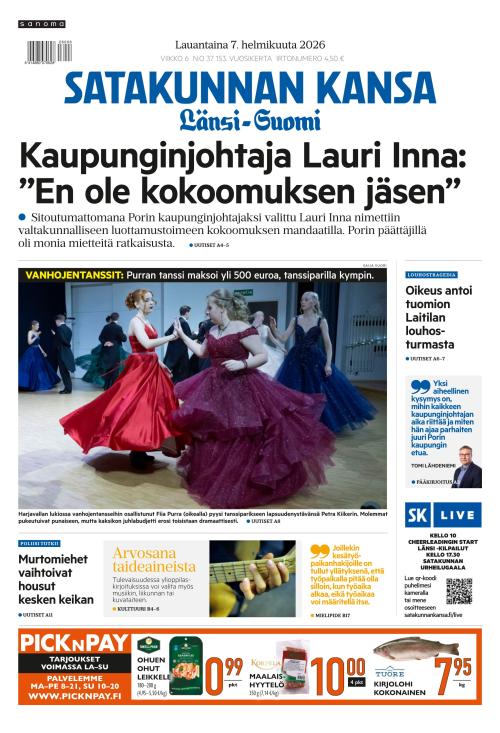 Satakunnan Kansa Länsi-Suomi 7.2.2026