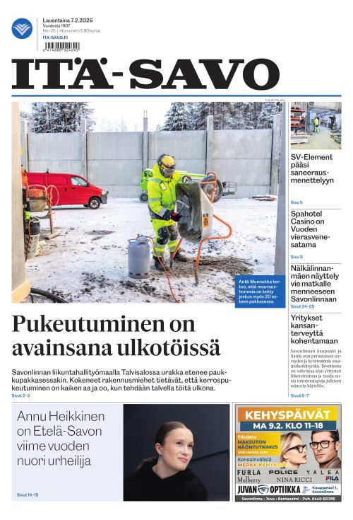 Itä-Savo 7.2.2026