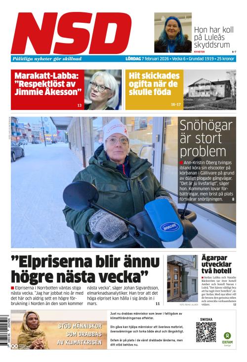 Norrländska Socialdemokraten 7.2.2026