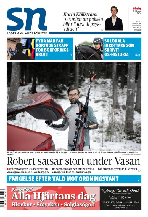 Södermanlands Nyheter 7.2.2026