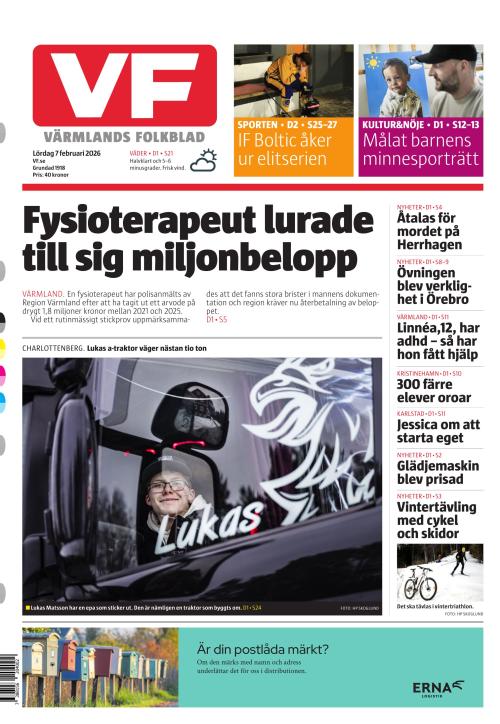 Värmlands Folkblad 7.2.2026