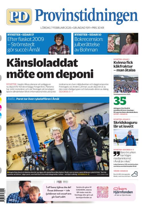 Provinstidningen Dalsland 7.2.2026