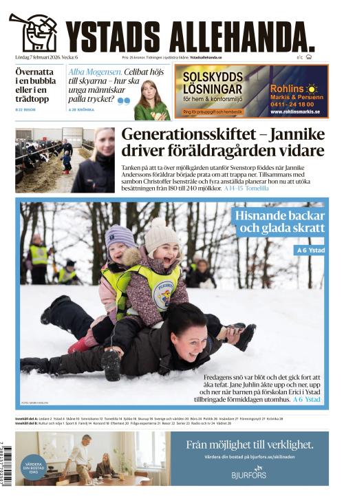 Ystads Allehanda 7.2.2026