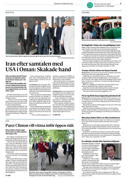 Göteborgs-Posten 8.2.2026