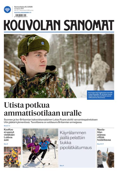 Kouvolan Sanomat 8.2.2026