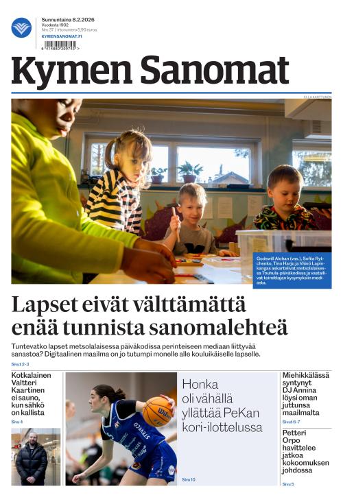 Kymen Sanomat 8.2.2026