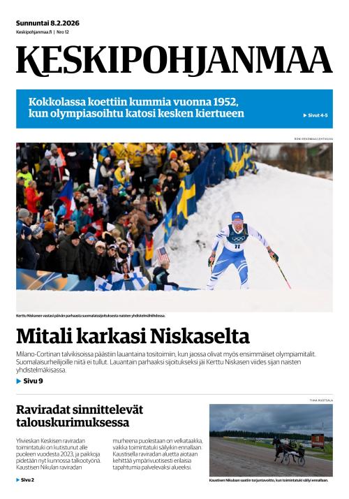 Keskipohjanmaa 8.2.2026