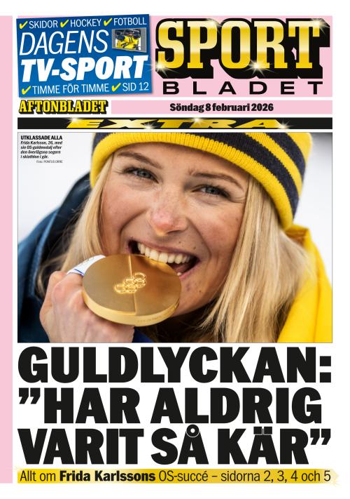 Aftonbladet Sportbladet 8.2.2026