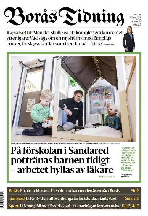 Borås Tidning 8.2.2026