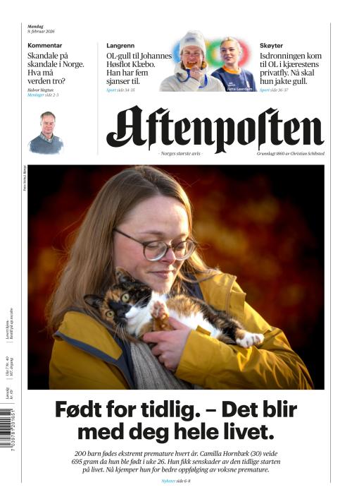 Aftenposten 9.2.2026